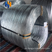 alambre de acero bajo carbono de hierro electro galvanizado